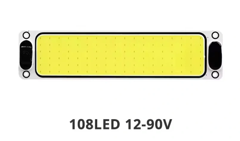 LED modul COB 108 Led 12-80V s vypínačem, 245x60mm