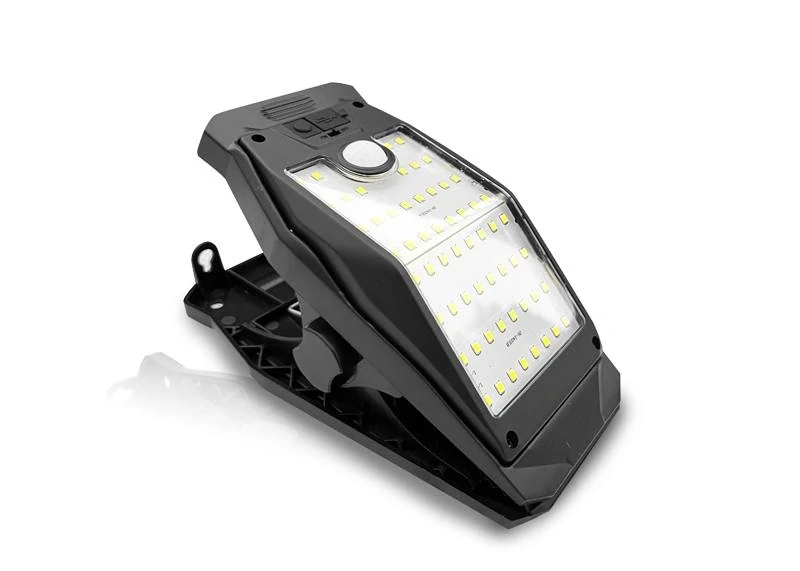 SOLÁRNÍ LAMPA LTC SMD 58 LED 10W 1000lm USB-C s klipem