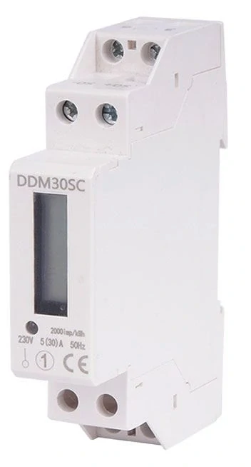 Elektroměr DDM30SC 1 fázový na DIN lištu