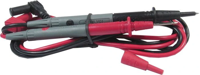 Měřící kabely 600V CAT III Mastech/Peakmeter, délka 115cm, průřez 0,8mm2