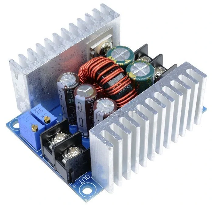 Napájecí modul, step-down měnič 6-40V/1,5-35V 20A