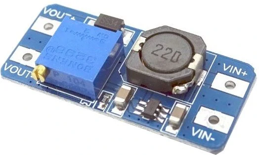 Napájecí modul, step-up měnič 2A s MT3608