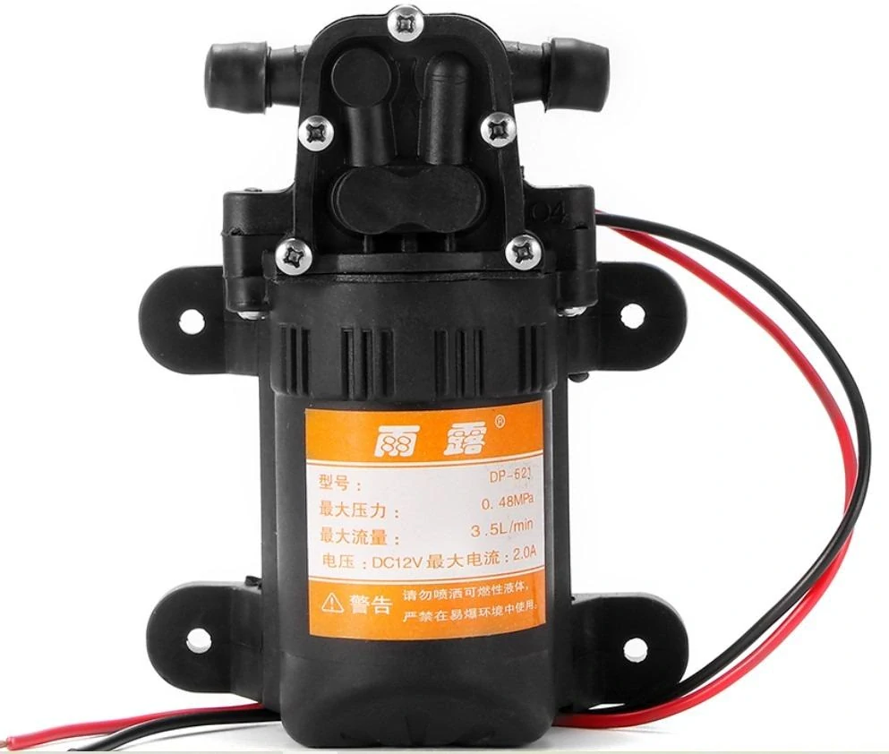 Čerpadlo GOOD PUMP-3 membránové samonasávací, 3,5l/min, 12V/2A