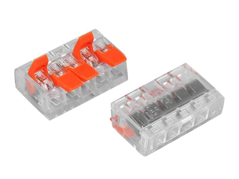 Rychlospojka PCT-415 s páčkou pro kabely 0,5-4mm2