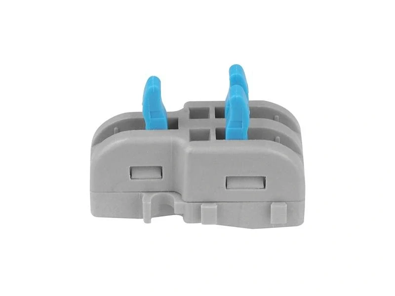 Elektrikářská rychlospojka 2x1 0,08-4 mm 32A/250V páková