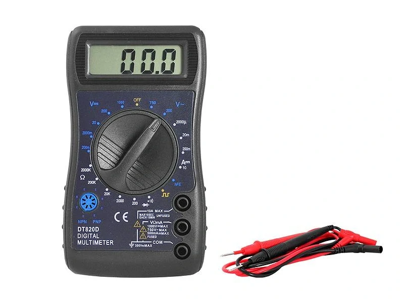 Univerzální multimetr digitální měřič DT820D