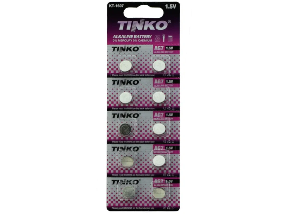 Baterie TINKO LR57(AG7,SR927,GP95A,395) alkalická