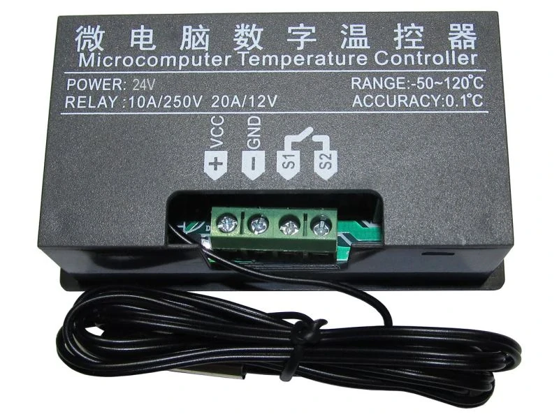 Digitální termostat W3230, -55 až 120°C, napájení 24VDC