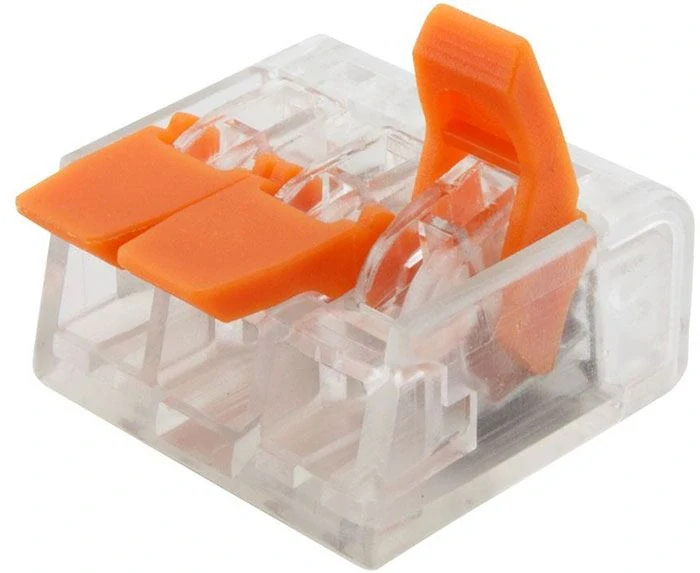 Rychlospojka PCT-413 s páčkou pro kabely 0,5-4mm2
