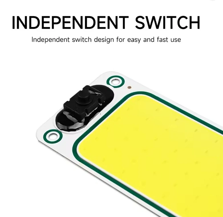 LED modul COB 108 Led 12-80V s vypínačem, 245x60mm