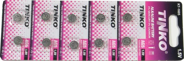 Baterie TINKO LR48(AG5,LR754,393) alkalická