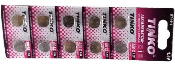 Baterie TINKO LR43 (AG12,LR1142,GP386) alkalická