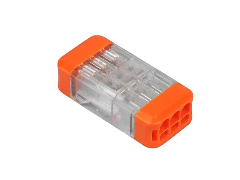 Elektrický rychlokonektor 3x3 0,08-4 mm 32A/250V 