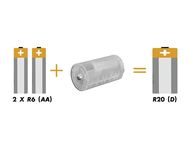 Bateriový adaptér 2 X AA / R20