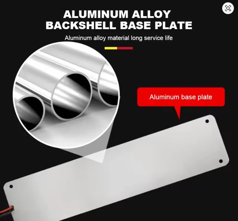 LED modul COB 108 Led 12-80V s vypínačem, 245x60mm