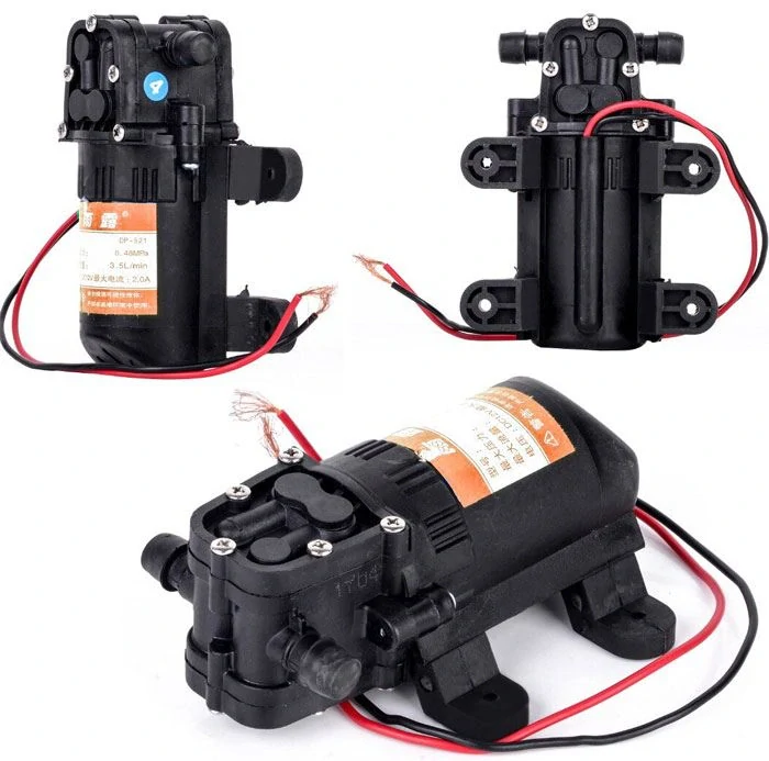 Čerpadlo GOOD PUMP-3 membránové samonasávací, 3,5l/min, 12V/2A