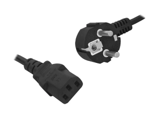 Napájecí kabel k počítači 3m H05VV-F 3G 0,75 mm²