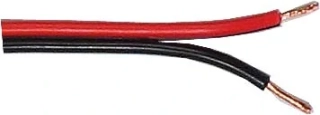 Dvojlinka 2x0,75mm2 CU,18AWG červeno-černá, /CYH 2x0,75mm/