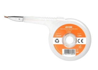 Cínová sací opletená šňůrka 1,5 mm s podavačem