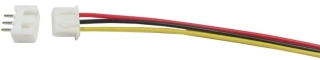 Konektor JST-XH 3pin + kabel 15cm + zdířka JST-XH 3pin