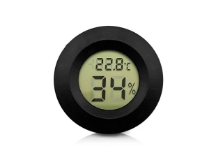 Teploměr s vlhkoměrem LTC249 kulatý