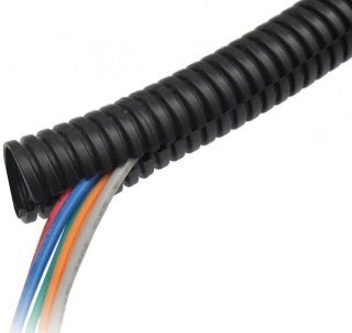 Chránička na kabel - husí krk 13mm s podélným řezem