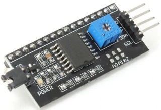 Adaptér-převodník I2C pro displej LCD1602 a 2004