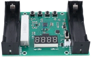 Tester Li-Ion článků 18650, modul XH-M240, měřič kapacity