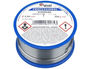 cín CYNEL 2,50/250 g/pojivo Sn60Pb40.