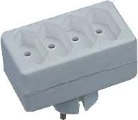 Rozbočení 230V 4x2,5A