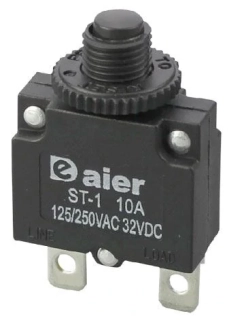 Nadproudový tepelný jistič ST-1 250VAC/20A nebo 32VDC/20A
