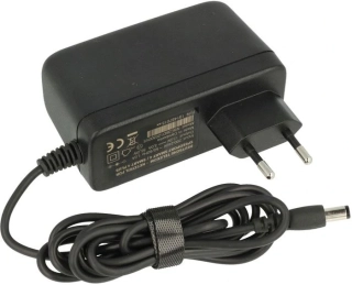 Napáječ, síťový adaptér Deutsche Telekom 12V/3A, 5,5x2,1mm, černý
